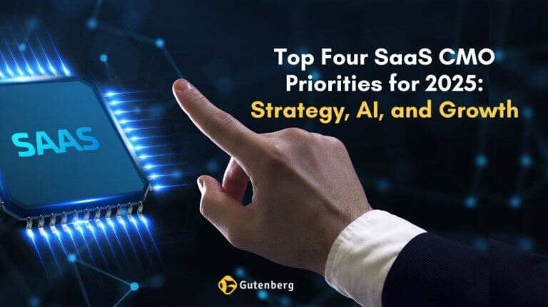 SaaS CMO priorities 2025