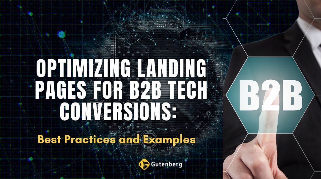 B2B SaaS landing pages