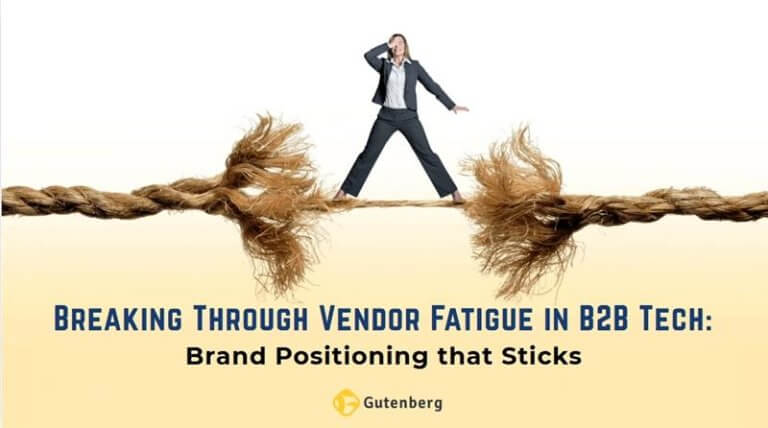 Vendor fatigue B2B