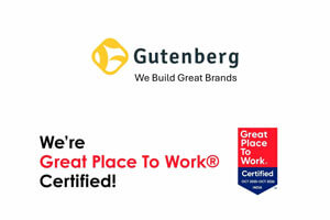 Gutenberg's Wins Great Place to Work