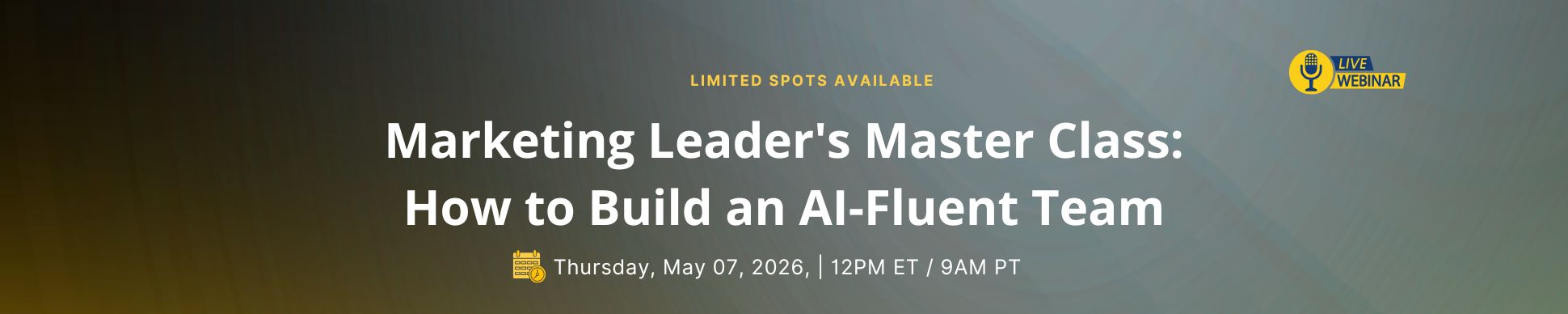 Gutenberg Webinar Marketing Leaders Masterclass